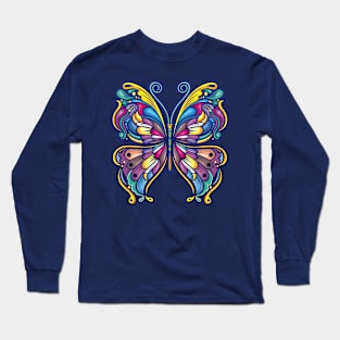 Beautiful Butterfly Long Sleeve T-Shirt